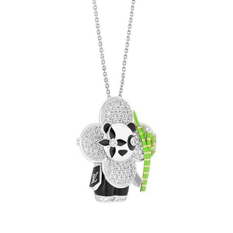 Products by Louis Vuitton: Vivienne Panda Pendant, White Gold, 